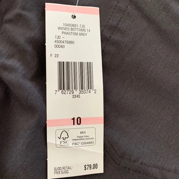 Jones New York Sport Size 10 Phantom Grey - Picture 9 of 10